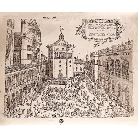 Riproduzione stampa "Festa del Toro"