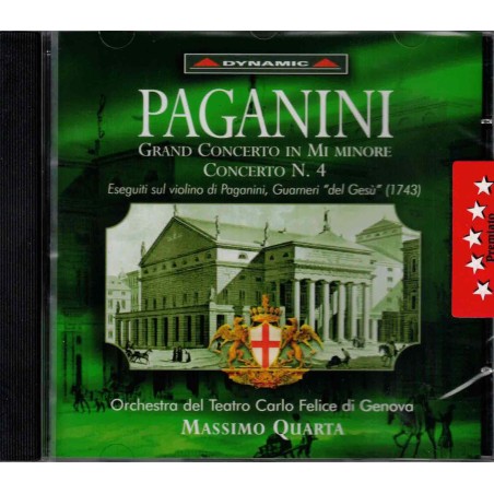 CD Paganini Concerto N.4