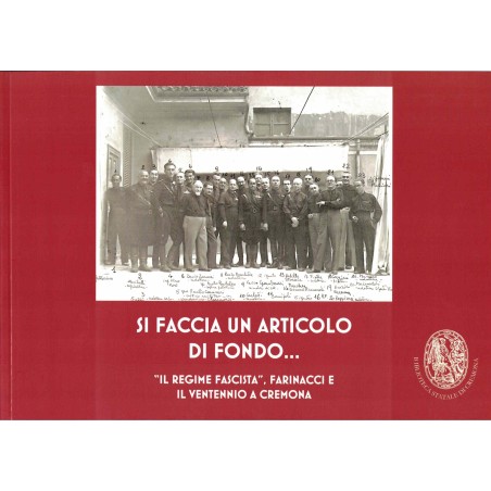 Si faccia un articolo di fondo