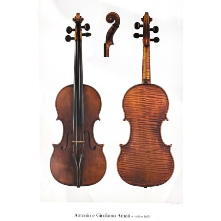 Poster Antonio e Gerolamo Amati violino 1628