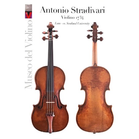 Cartella Antonio Stradivari violino 1734 "Lam" ex Scotland Univerity - Folder