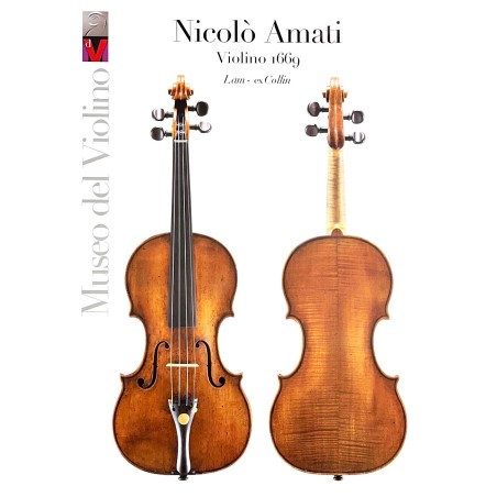 Cartella Nicolò Amati violino 1669 "Lam" - ex Collin - Folder