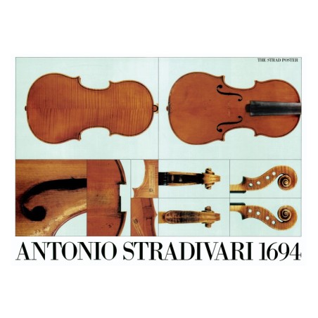 Poster Antonio Stradivari "Muir-Mackenzie" violino 1694