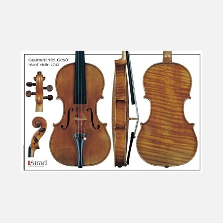 Poster Guarneri del Gesu "Alard" violino 1742