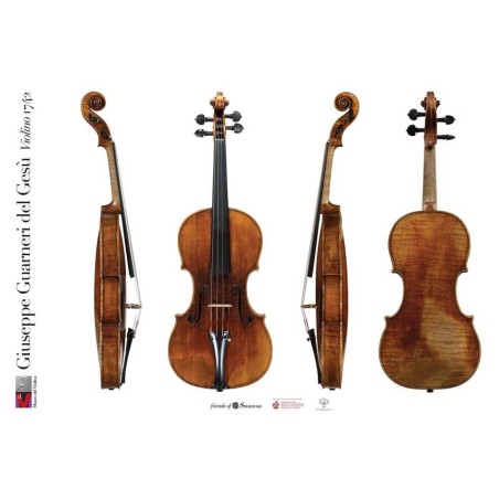 Poster Giuseppe Guarneri del Gesù violino 1742