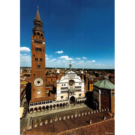 Cartolina Cremona - La Cattedrale