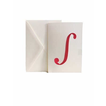 Bigliettino Foro armonico "Effe"