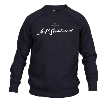 Felpa Firma Stradivari - Museo del Violino Blu navy