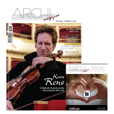 ARCHI MAGAZINE - Gennaio/Febbraio 2026 + Calendario