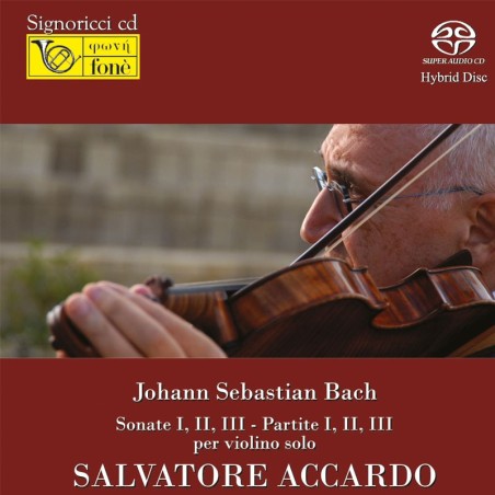 2CD Doppio - Johann Sebastian Bach - Sonate I, II, III - Salvatore Accardo