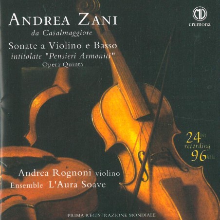 CD Andrea Zani - Sonate a Violino e Basso