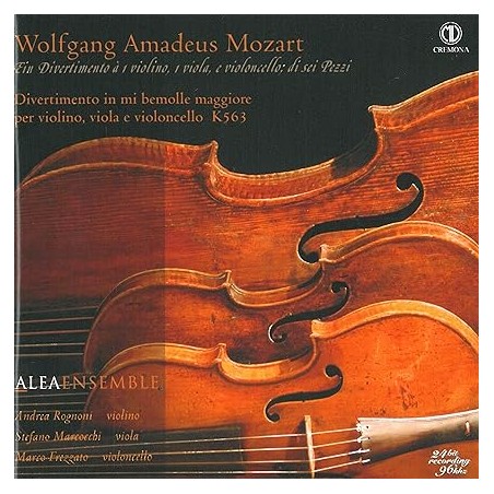 CD Wolfgang Amadeus Mozart  - Divertimento in mi bemolle maggiore