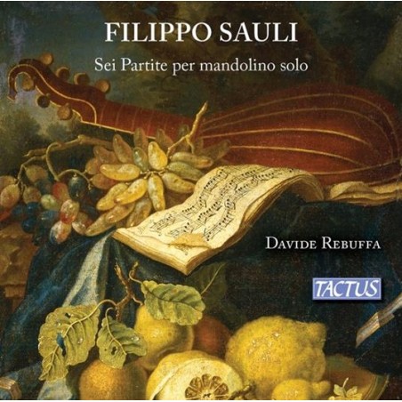 CD Filippo Sauli - Sei Partite per mandolino solo