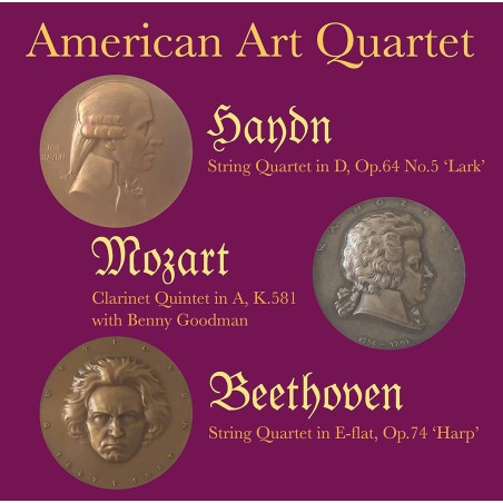 CD American Quartet - Haydn, Mozart, Beethoven